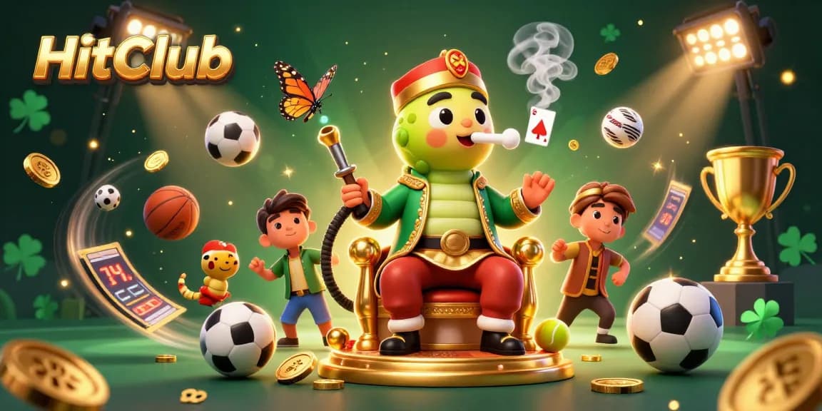 HitClub players enjoy a dynamic, immersive gaming experience with vibrant casino elements in 3D.