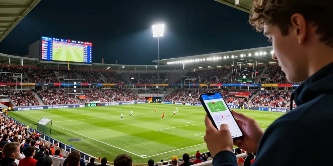 S666 sports betting predictions and live match odds at a busy stadium.