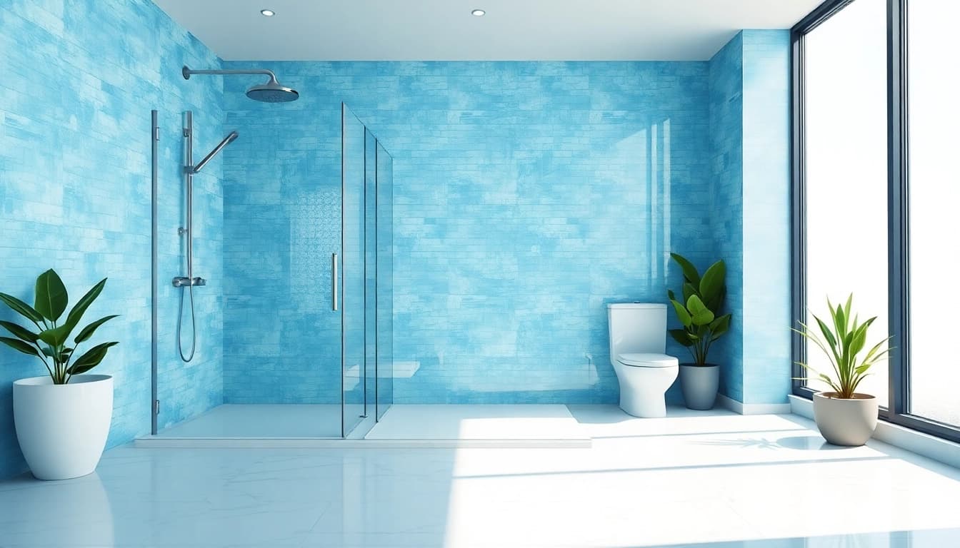 Explore elegant showers uk in a modern bathroom showcasing stylish design and natural light.
