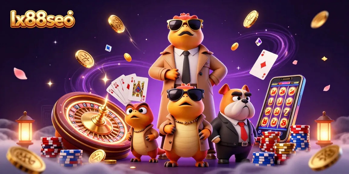 Engage in thrilling gameplay at lx88seo's casino world with raptors ready to win big!
