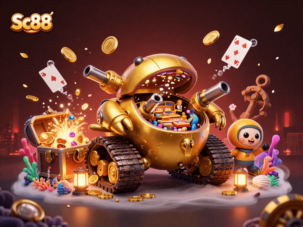 Experience Sc88's vibrant casino ecosystem with engaging miniatures and exciting game elements.