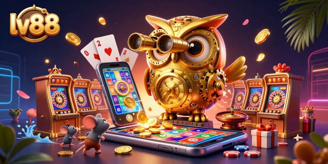 Experience the thrill of winning big with lv88 casino games featuring a magical owl and exciting prizes.