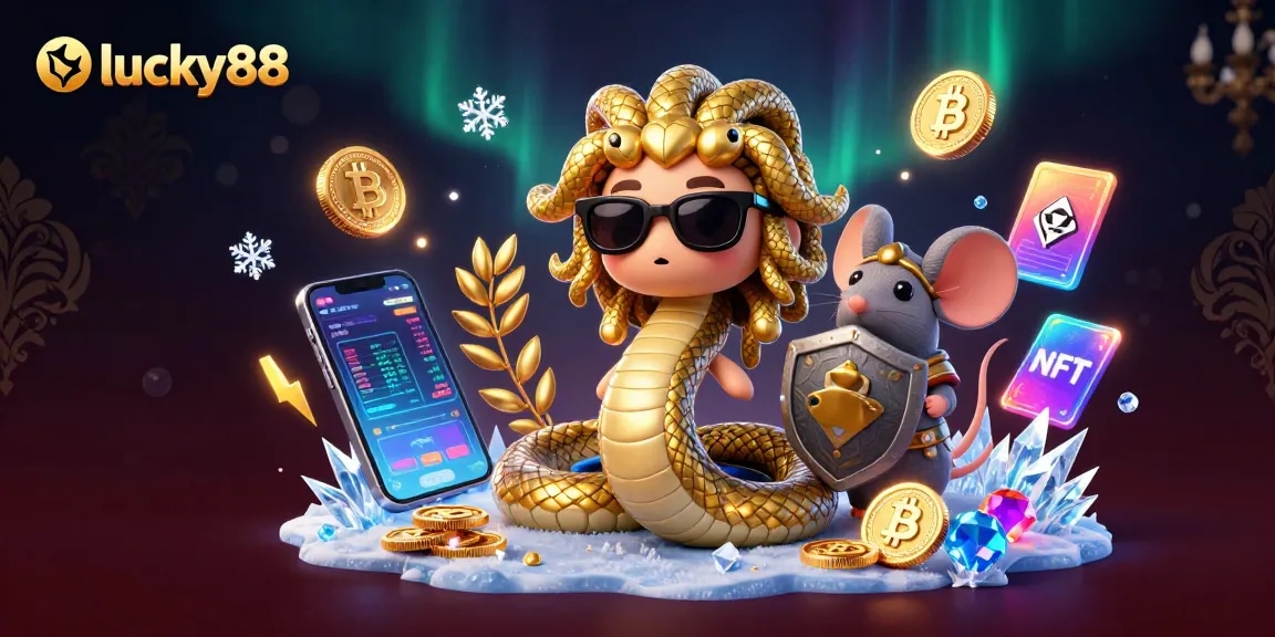 Join lucky88 for thrilling casino adventures with colorful characters and crypto excitement.