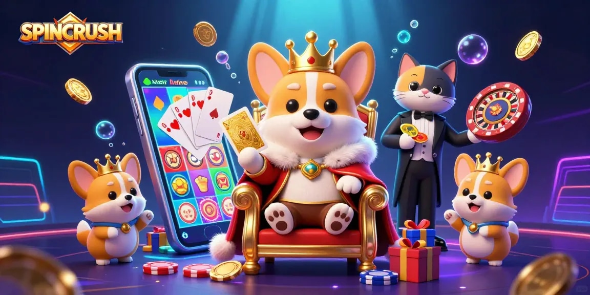 SpinCRUSH: Play vibrant slot games with dynamic mechanics and win big!