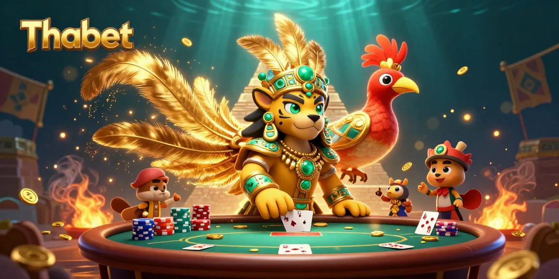 Experience the thrill of Thabet's poker scene with dynamic characters and rich casino elements.