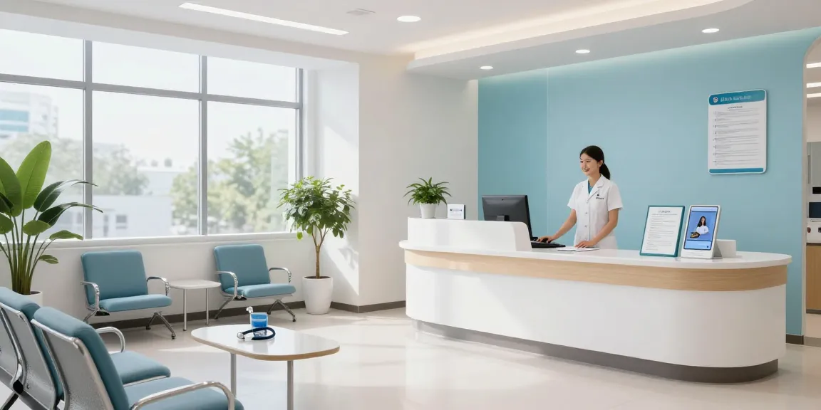 "SC88: Trustworthy healthcare services in a modern clinic environment, showcasing patient care and doctor consultations."