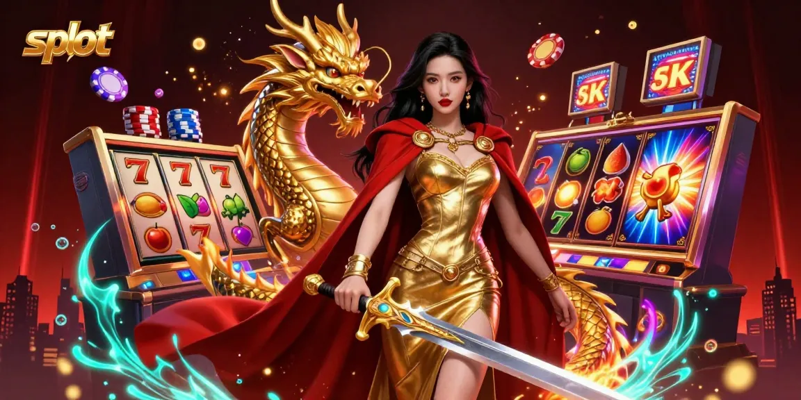 Engage with thrilling slot gameplay featuring vibrant symbols and dynamic reels.