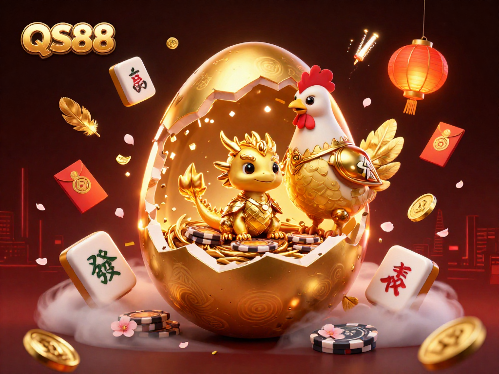 Engage with QS88 by unveiling the excitement of gaming with golden dragon riches and vibrant casino elements.