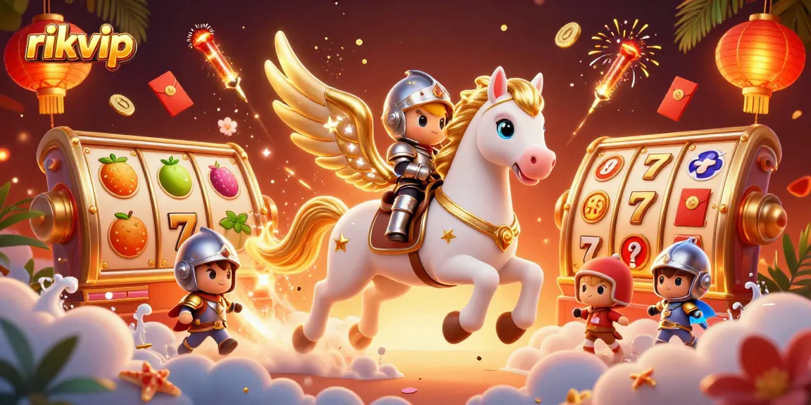 Experience the thrills of rikvip with 3D magical characters and dazzling casino elements.