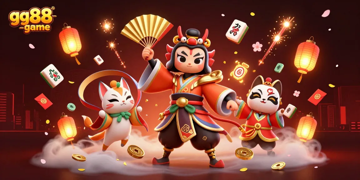 Engage in winning strategies at gg88-game with vibrant luck-themed casino elements.