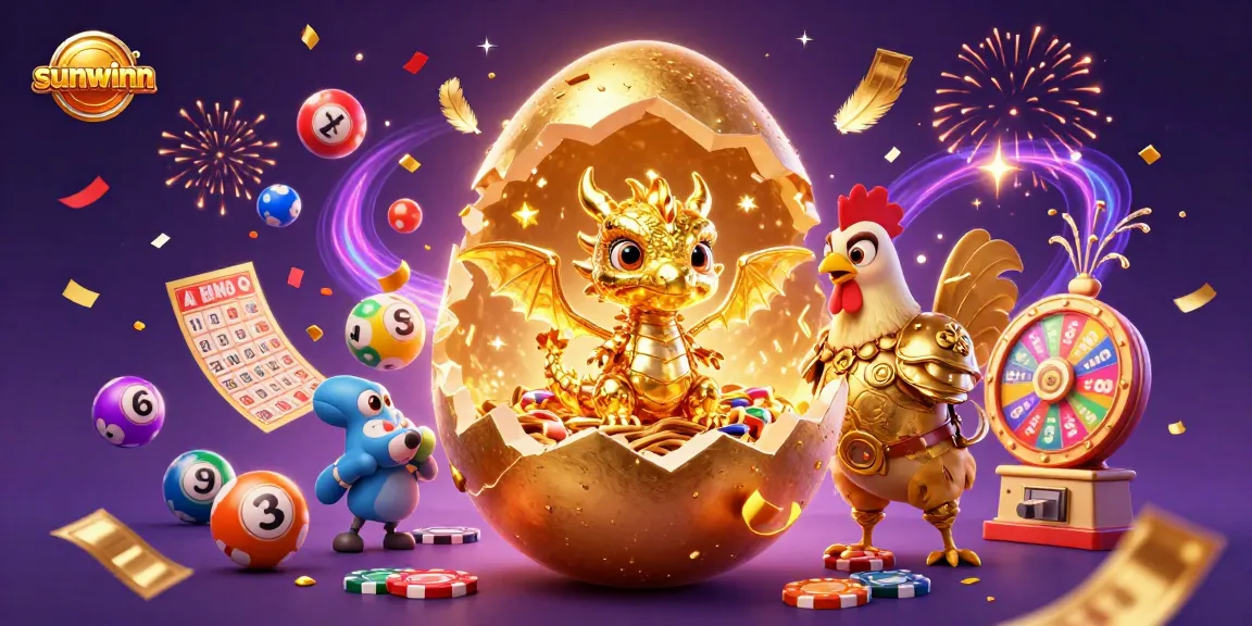 Experience the thrill of gambling with sunwinn's vibrant dragon and golden elements in a dynamic casino scene.