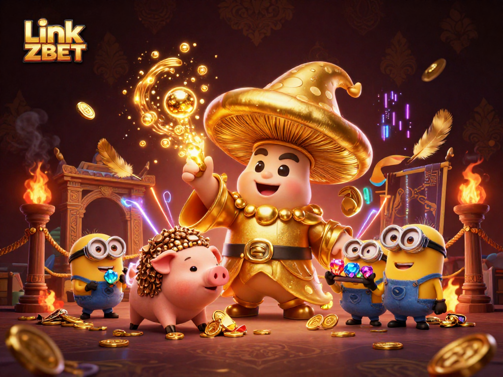 Engage in thrilling gameplay with link ZBET, featuring dynamic characters and rich casino elements.