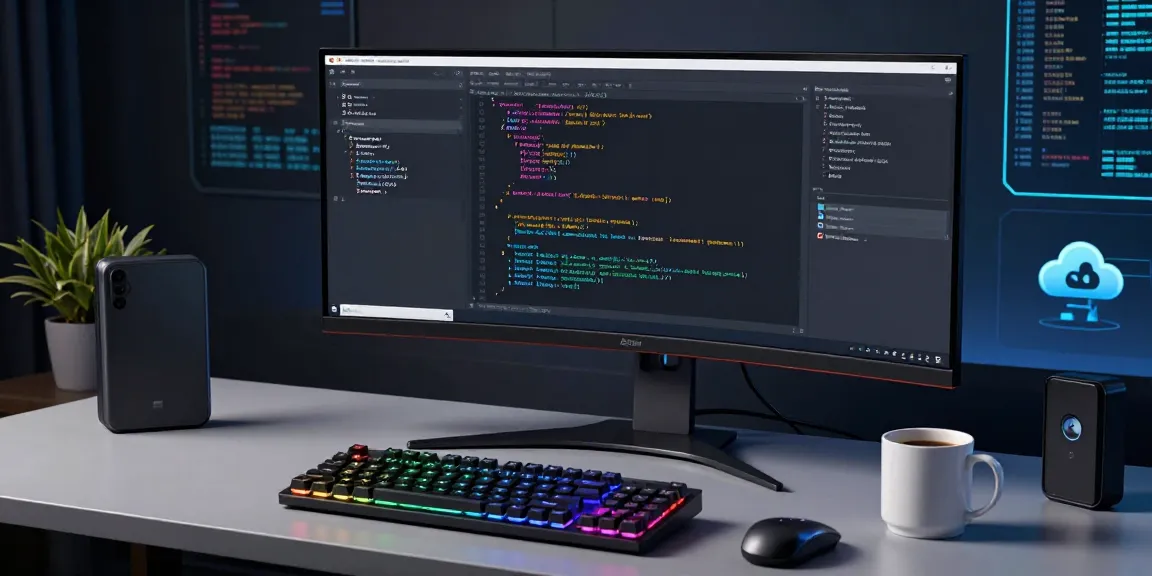alo868: Advanced technology solutions in a modern developer's workspace.