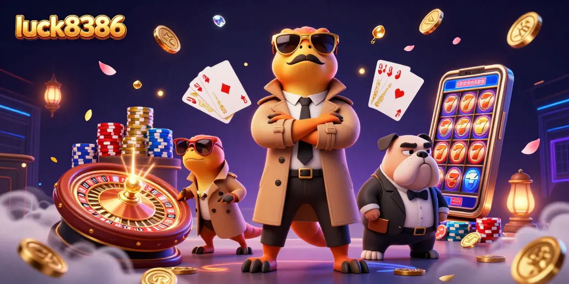 Engage in thrilling gaming at luck8386, featuring raptors sneaking into a VIP casino lounge.