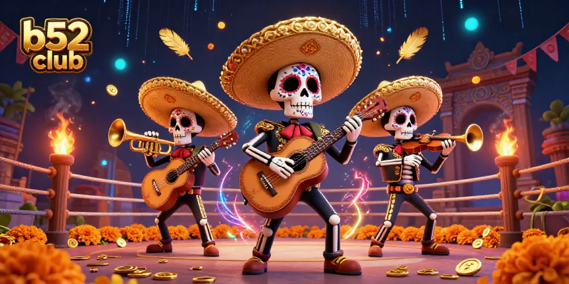 Win big at b52 club with an exciting mariachi scene filled with casino elements