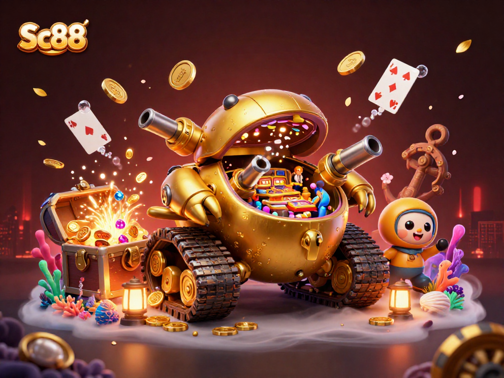 Experience Sc88's vibrant casino ecosystem with engaging miniatures and exciting game elements.