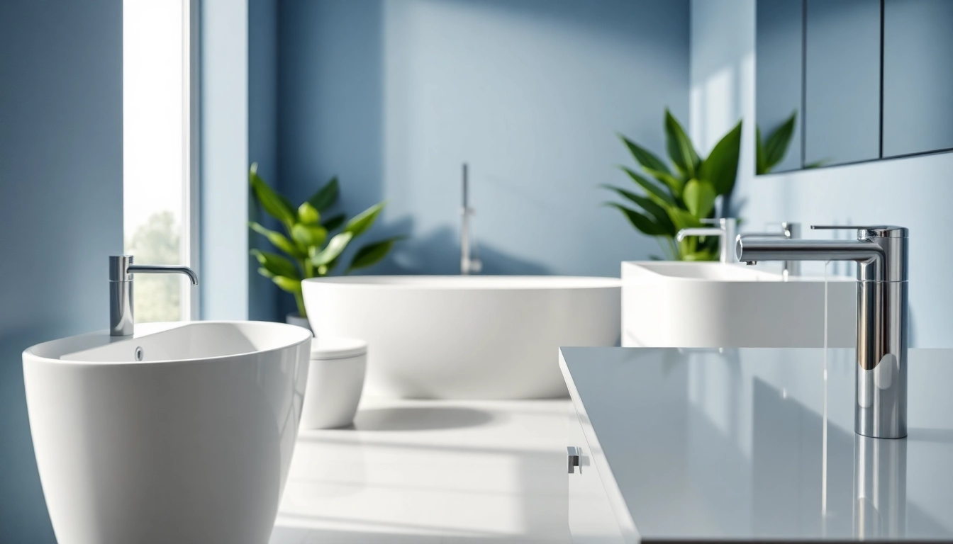 Erleben Sie moderne sonni sanitär Produkte in einem stilvollen Badezimmer mit eleganten Armaturen.