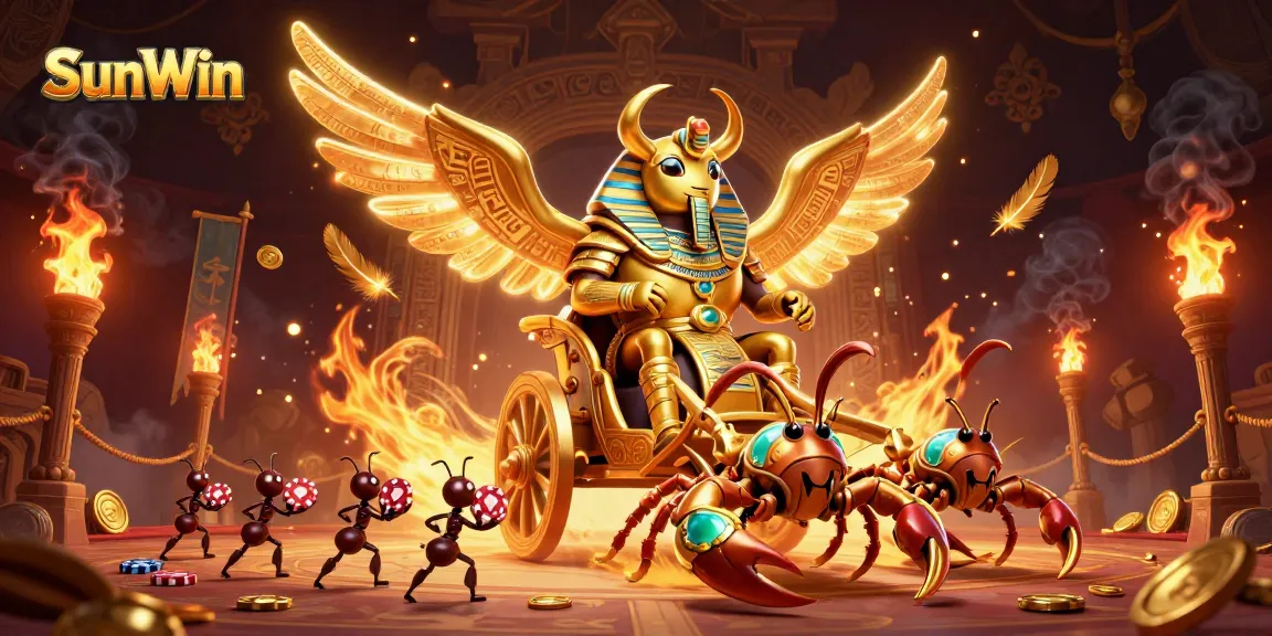 Experience thrilling gameplay at SunWin with a vivid scene of adventure and excitement
