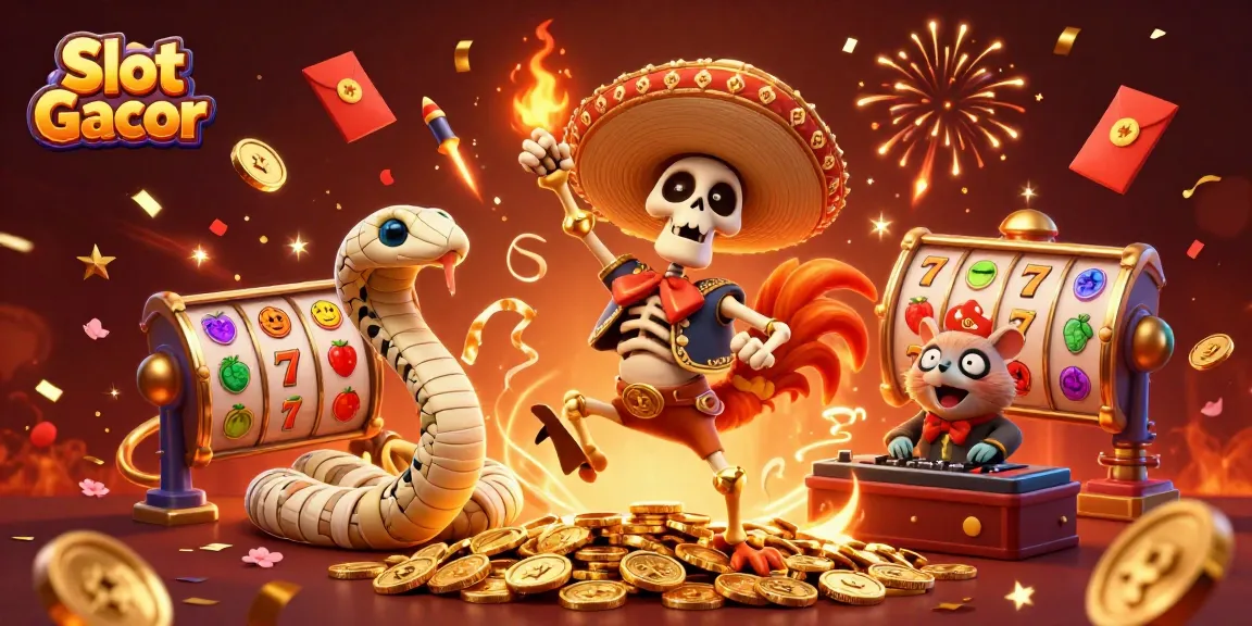 Slot Gacor menciptakan pengalaman bermain slot yang seru dengan karakter penuh warna dan simbol keberuntungan yang melimpah.