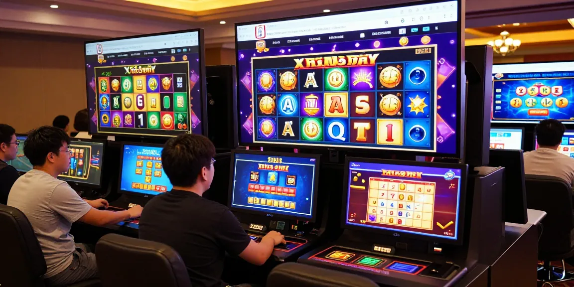 Xocdia 88 online gambling scene with players enjoying various games in a vibrant virtual casino.