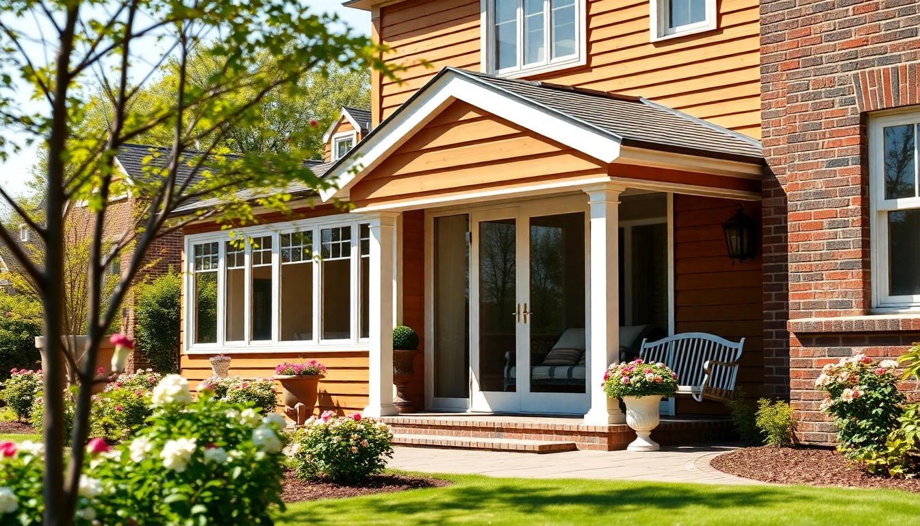 Showcasing a beautiful colonial addition on a historic home, highlighting architectural elegance and charm.