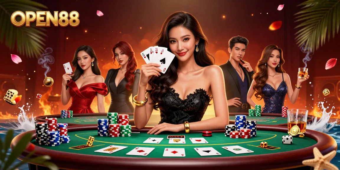 Experience the thrill of OPEN88 with captivating casino visuals and elegant play.