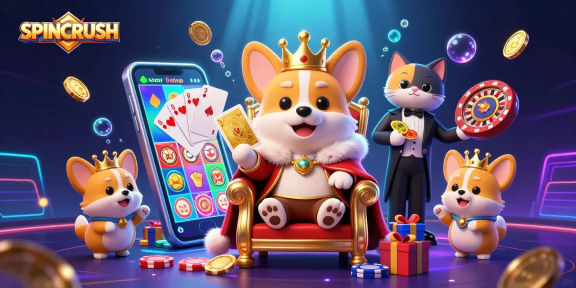 SpinCRUSH: Play vibrant slot games with dynamic mechanics and win big!