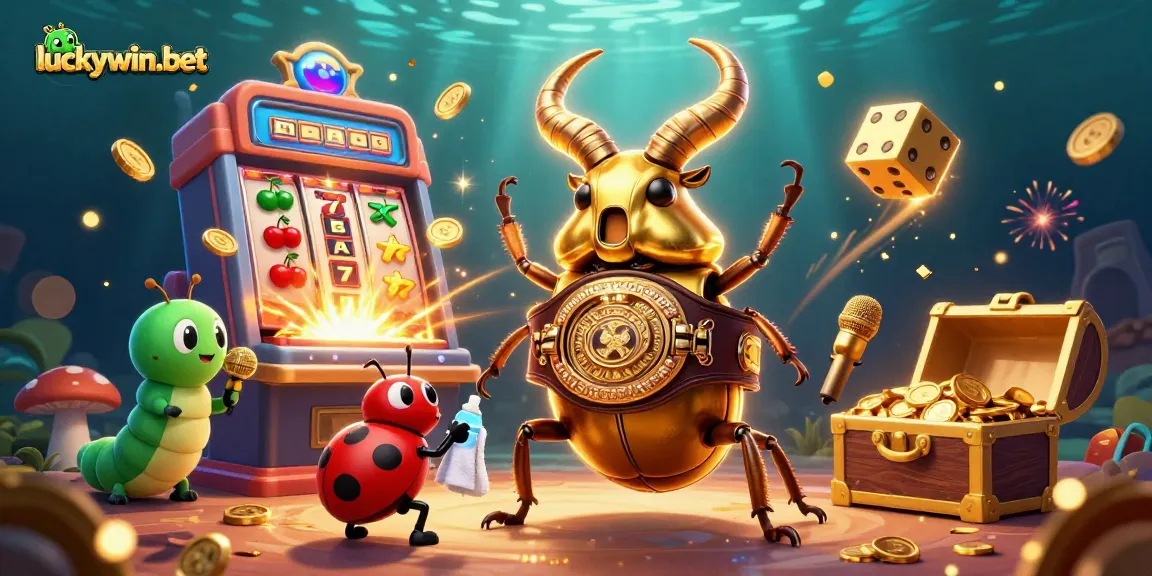 Engage with thrilling slots and dynamic gameplay at luckywin-bet in this vibrant casino scene.