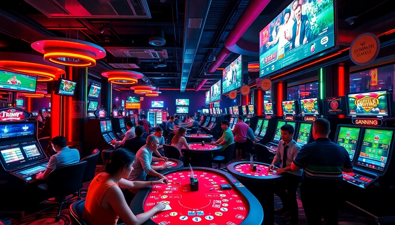 Experience the excitement of online betting at 98winwin.live with vibrant casino visuals.