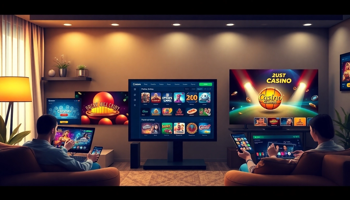 Engaging online gambling experience at tk88win.live showcasing casino games and sports betting.