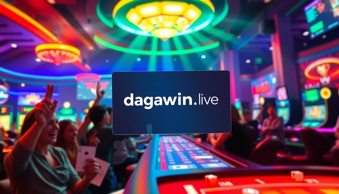 Experience thrilling online betting at dagawin.live with vibrant gaming elements.