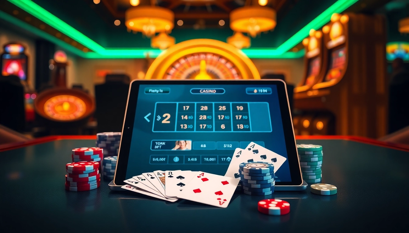 Engage in thrilling online gaming experiences with rikvip.gb.net featuring vibrant casino visuals.