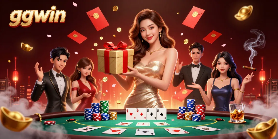 Play exciting games at ggwin while enjoying stunning visuals from the Lunar New Year casino theme.