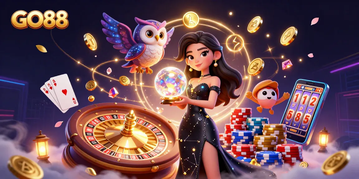 Win big at GO88 while enjoying an enchanting 3D immersive casino experience filled with vibrant game elements.