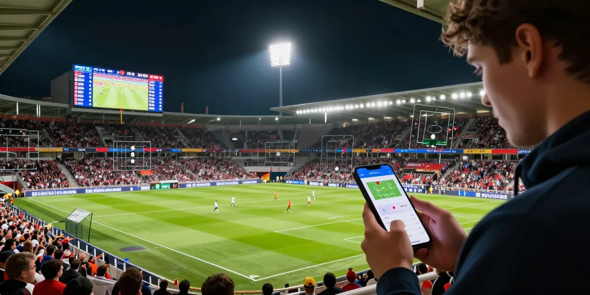 S666 sports betting predictions and live match odds at a busy stadium.