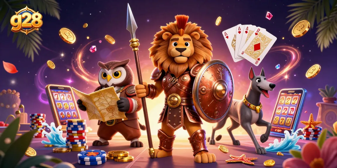 Experience thrilling gameplay at g28 with captivating characters and dynamic casino elements.