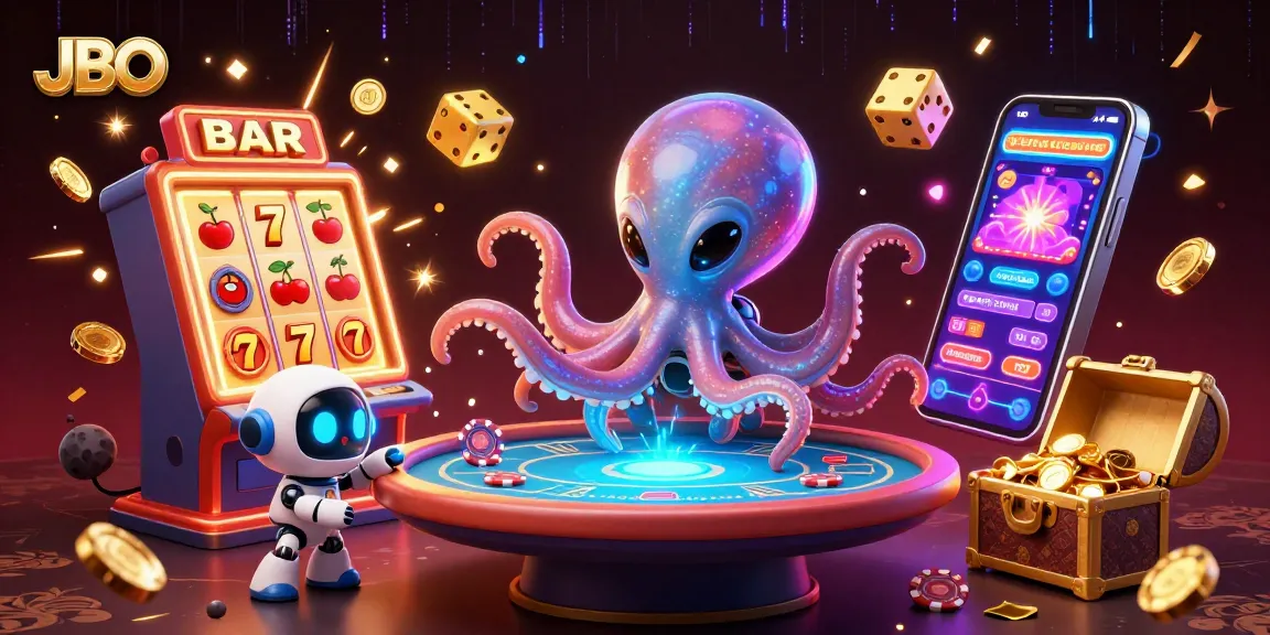 Engage in thrilling gameplay at JBO's intergalactic casino with unique characters and dynamic visuals.